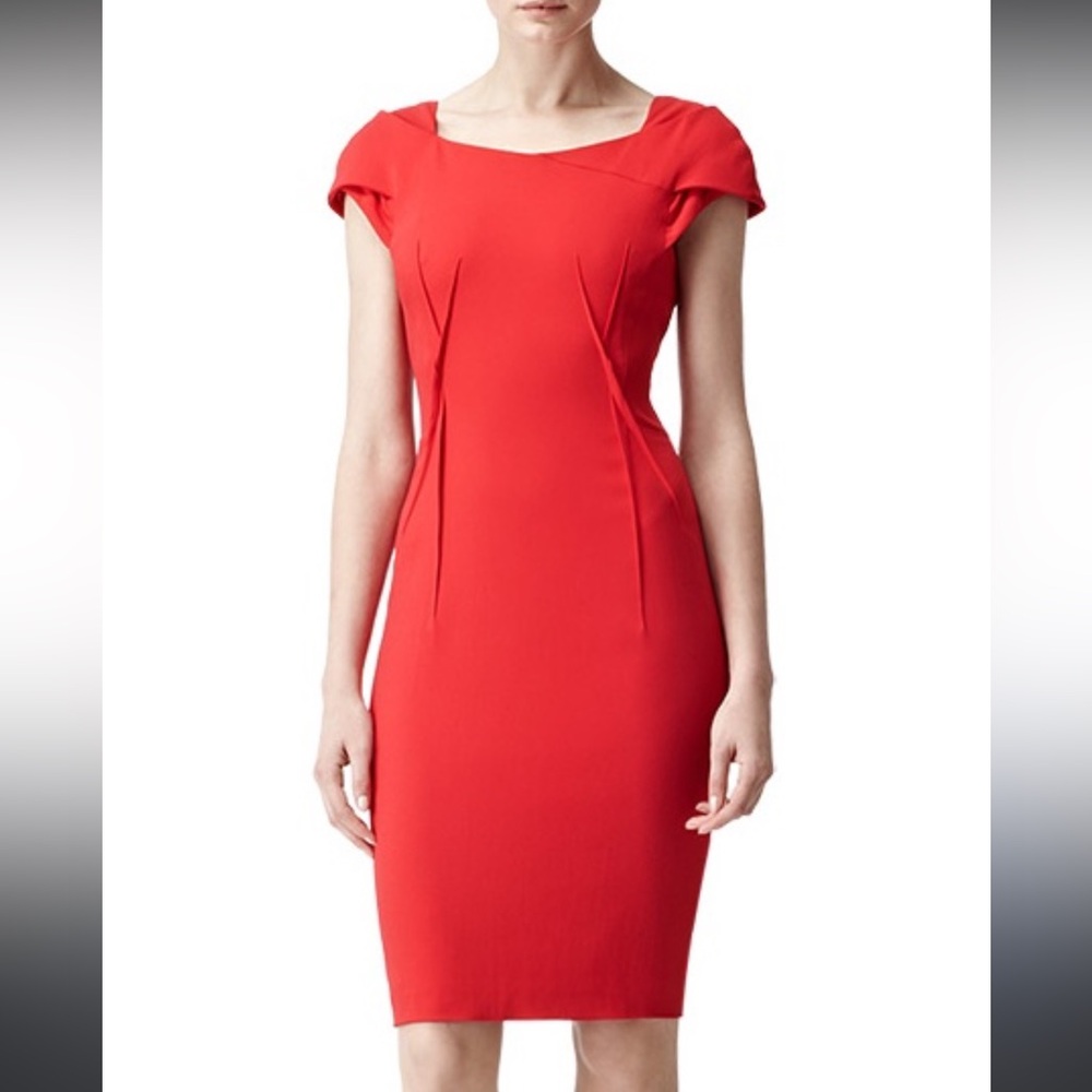 Reiss Venna Red Dress